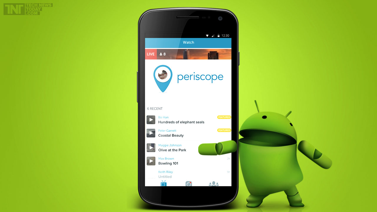Periscope Smartphone Android