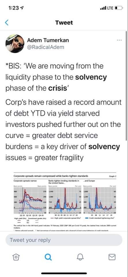 Liquidity crisis solvency crisis zombie companies 