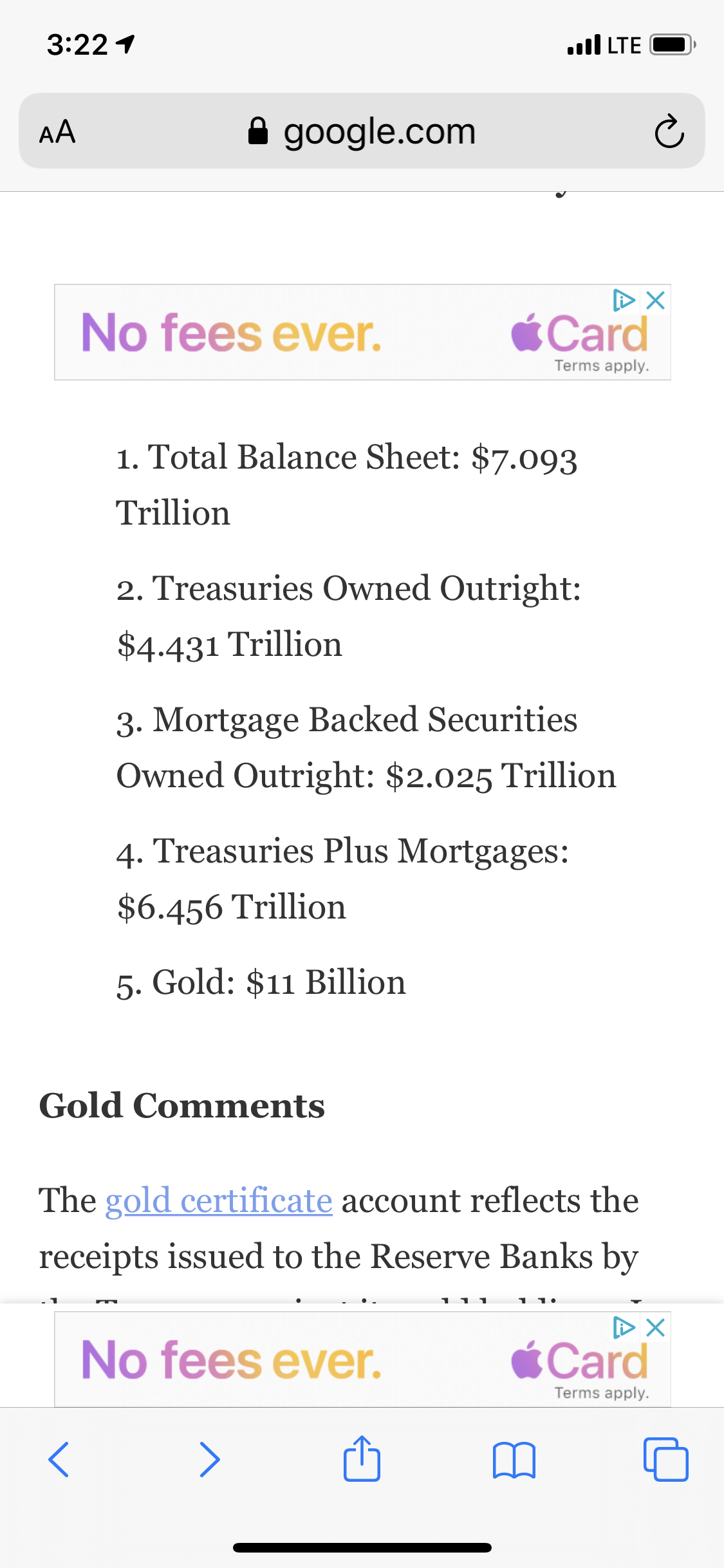 Fed owns $2 trillion in mortgage back securities 
